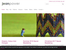 Tablet Screenshot of jeanpower.com